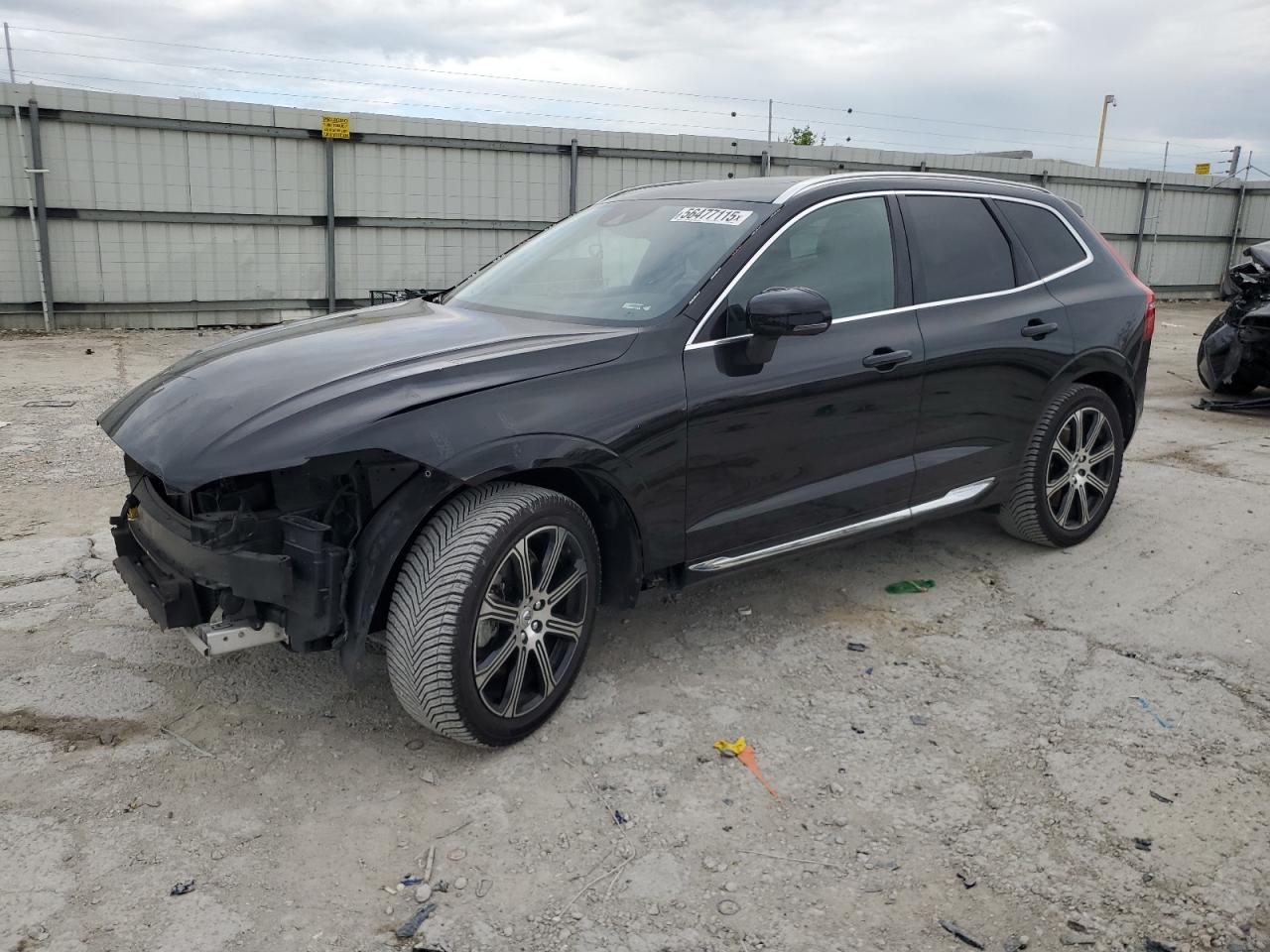 2018 Volvo XC60 Inscription, VIN LYVA22RL4JB096355 — Frame damage