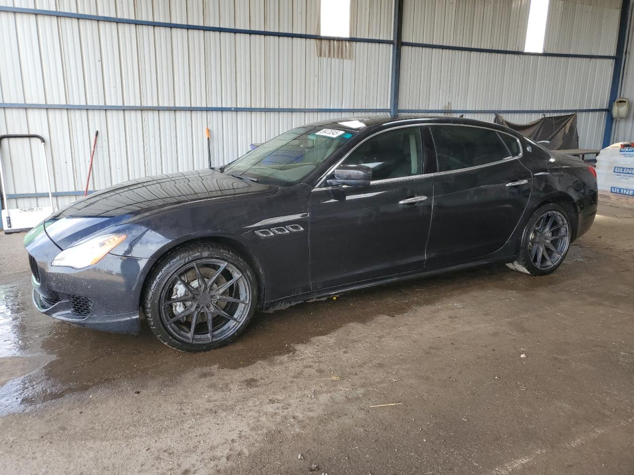 2014 Maserati Quattroporte S Q4, VIN ZAM56RRA3E1097504 — Undercarriage