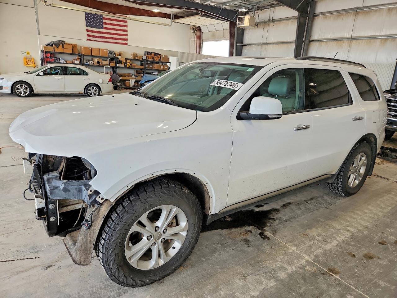 2013 Dodge Durango Crew, VIN 1C4RDJDGXDC686562 — Front end