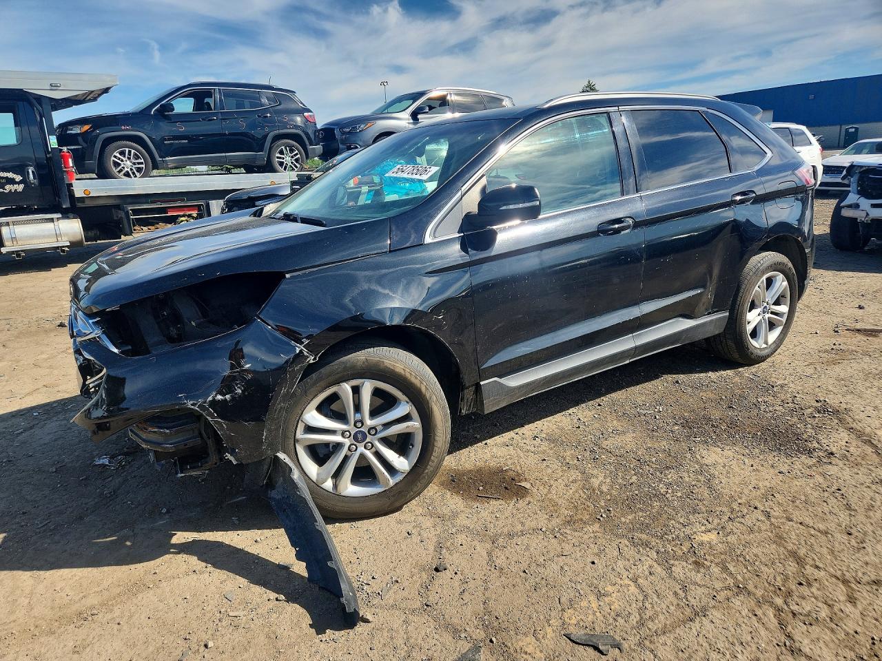 2020 Ford Edge SEL, VIN 2FMPK3J90LBA57207 — Front end