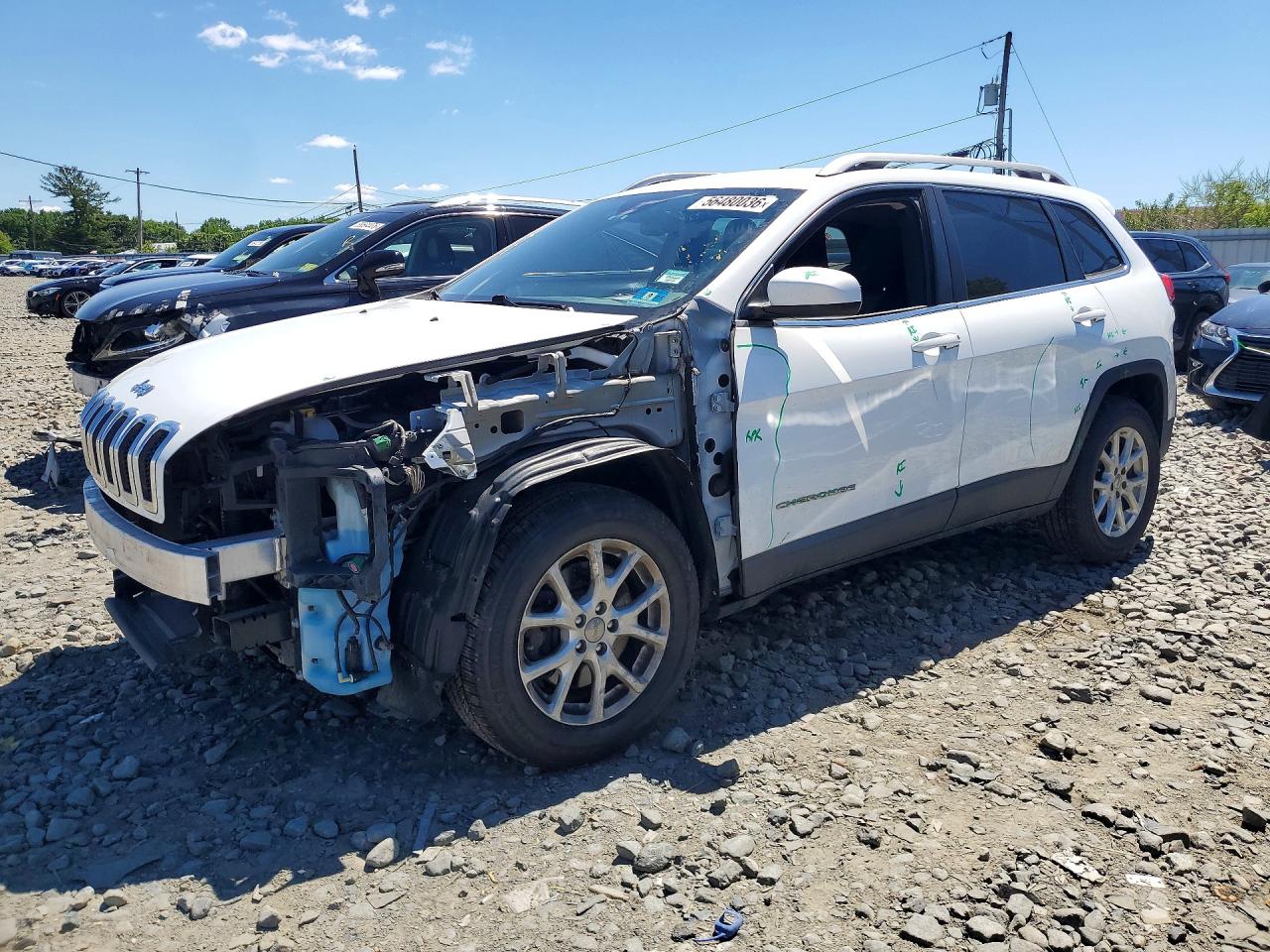 2014 Jeep Cherokee Latitude, VIN 1C4PJMCS2EW286731 — Перед