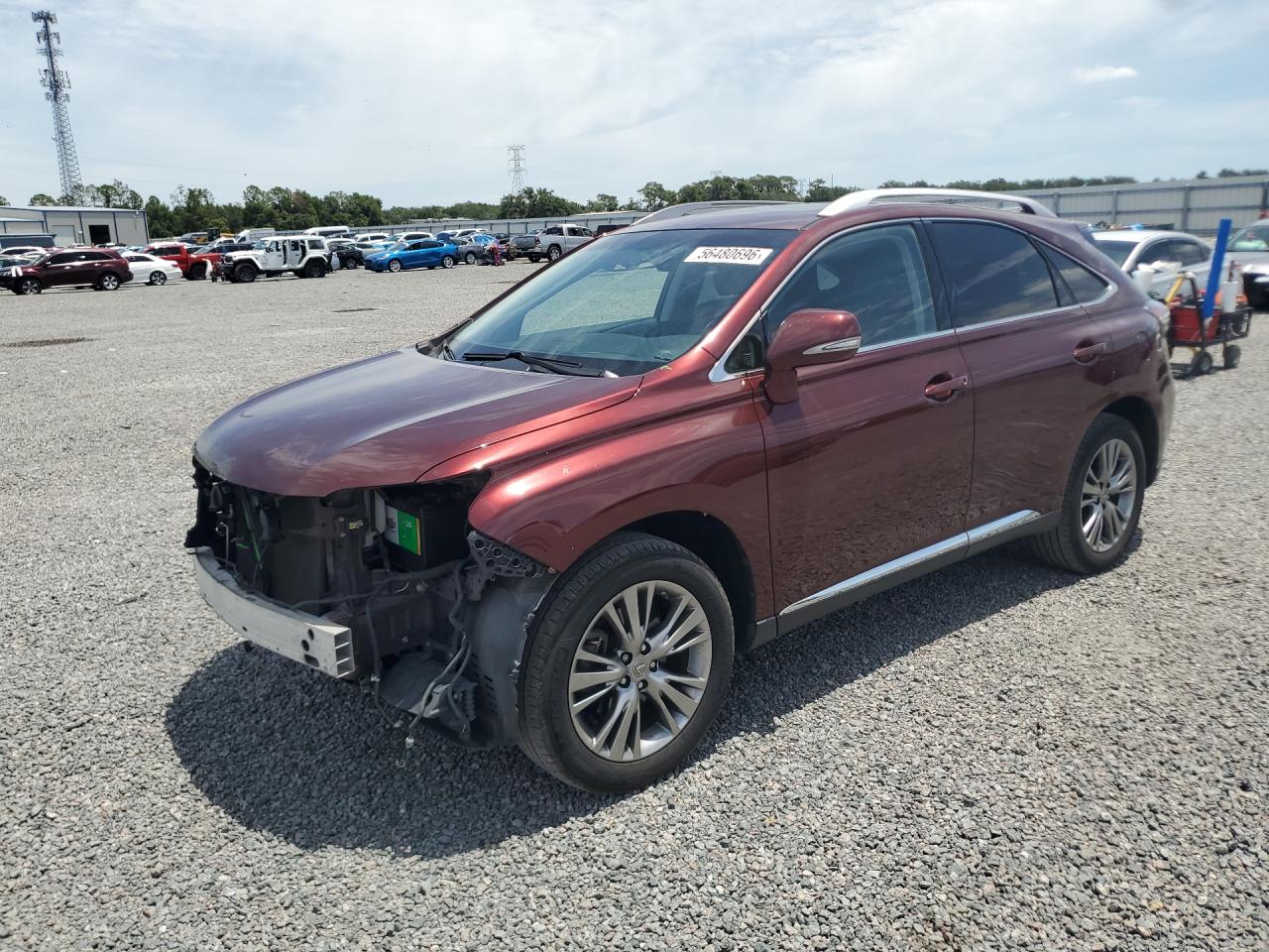 2014 Lexus RX 350, VIN JTJZK1BA4E2009936 — Перед