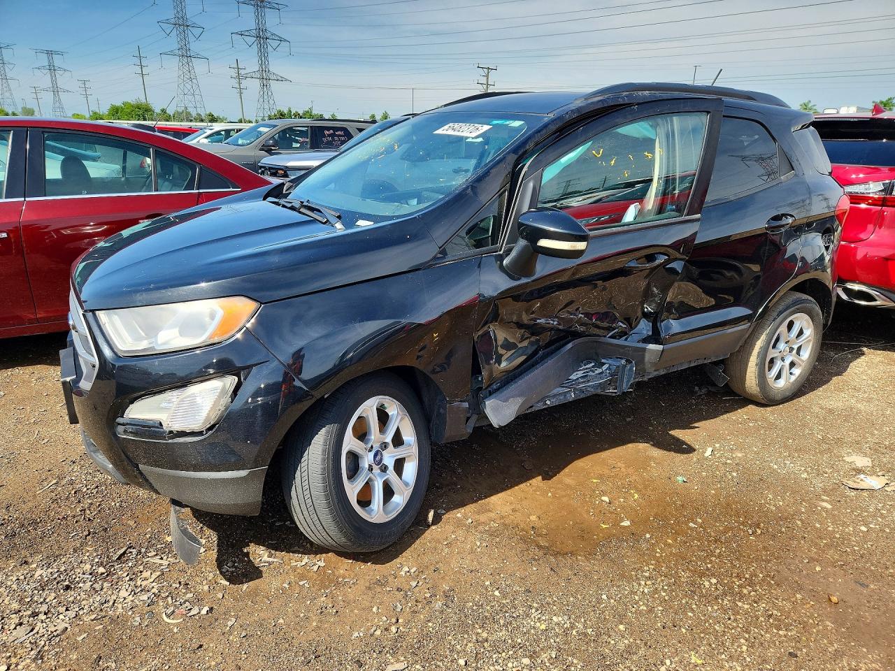 2018 Ford EcoSport SE, VIN MAJ6P1UL7JC184181 — Side