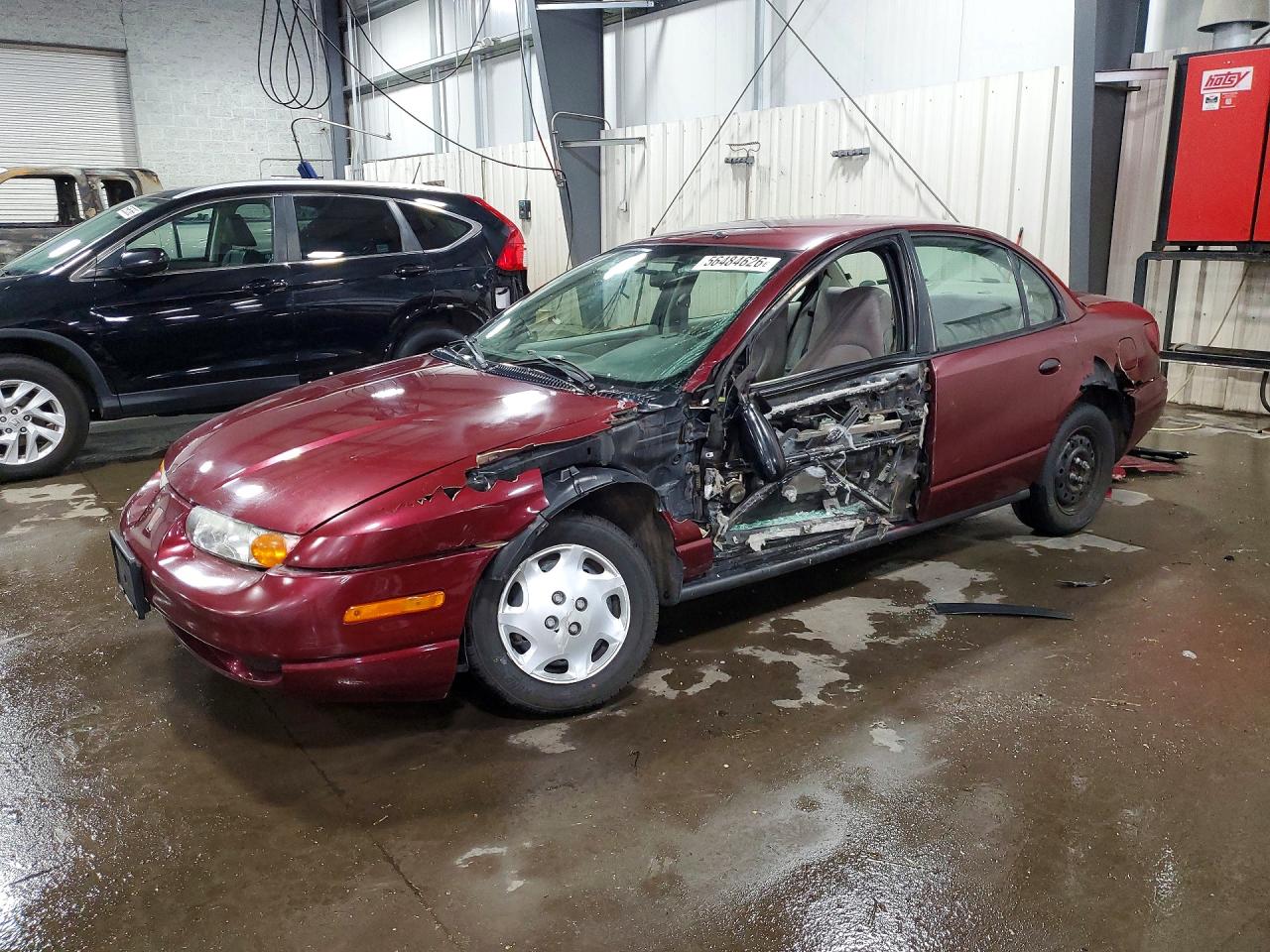2002 Saturn SL, VIN 1G8ZH52852Z108719 — Перед