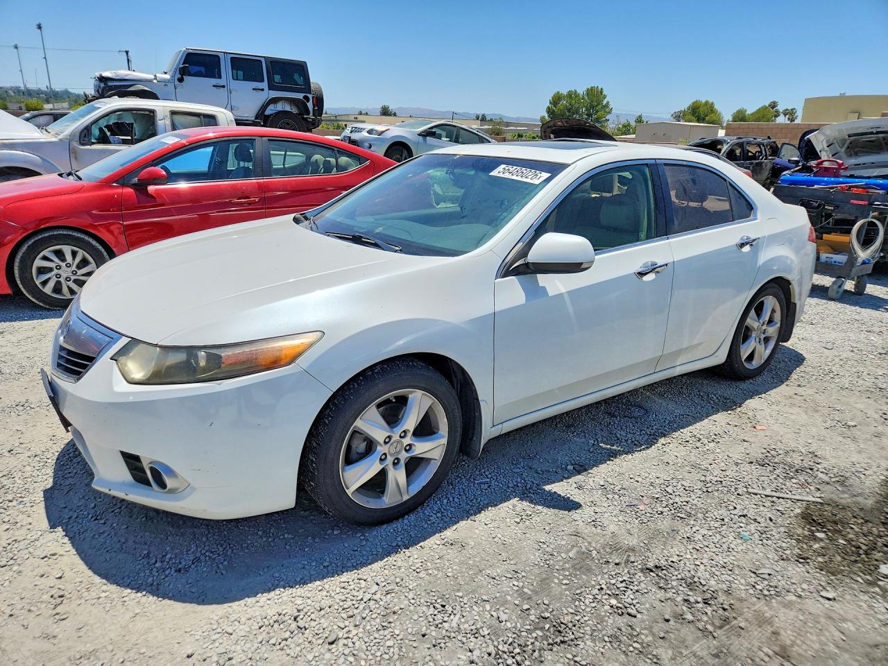 2012 Acura TSX Technology, VIN JH4CU2F68CC020958 — Крыша