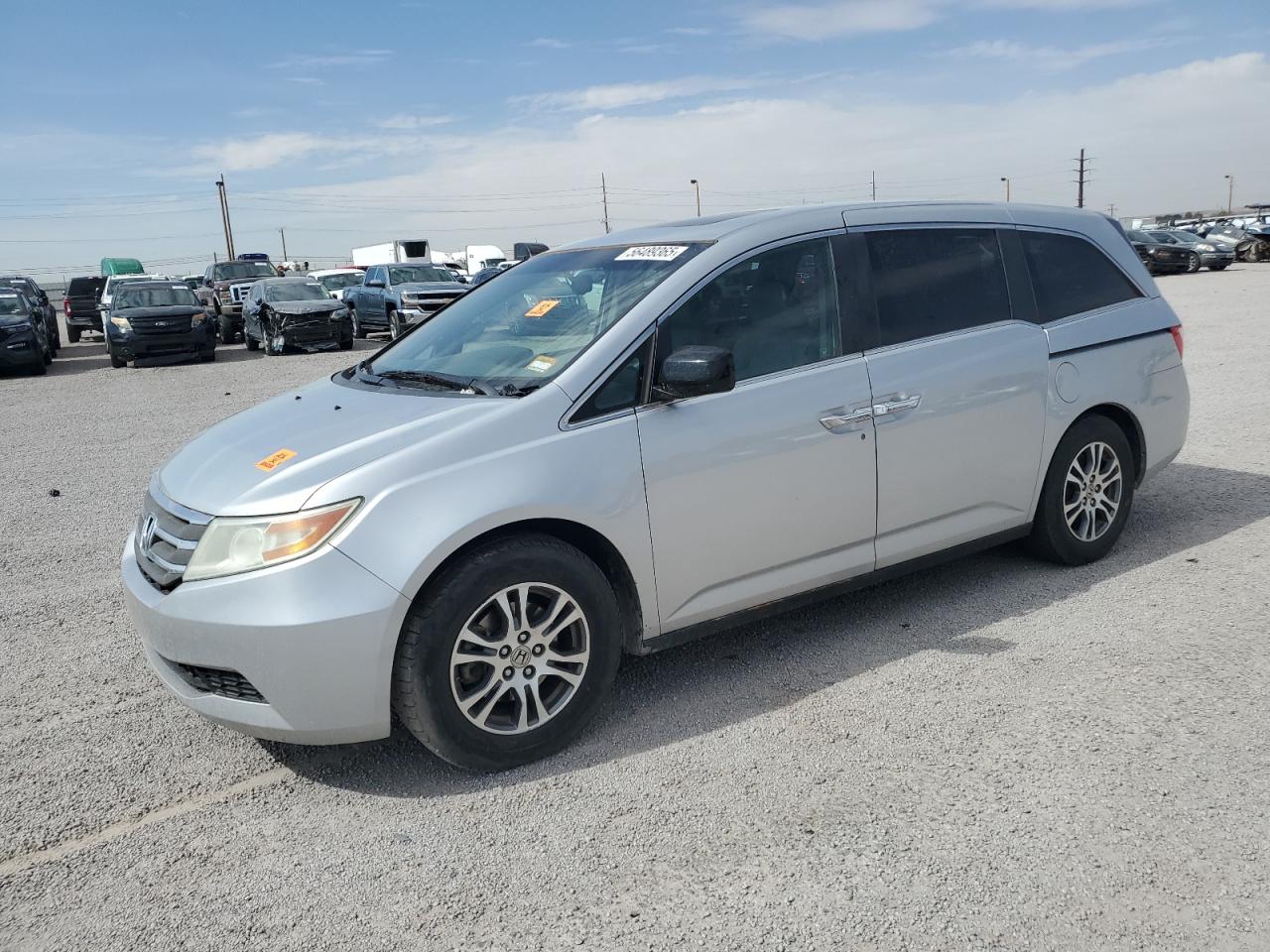 2011 Honda Odyssey EX-L, VIN 5FNRL5H64BB001225 — Biohazard / chemical
