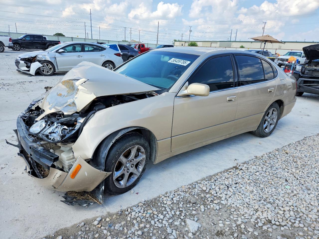 2004 Lexus GS 300, VIN JT8BD69S340201674 — Перед