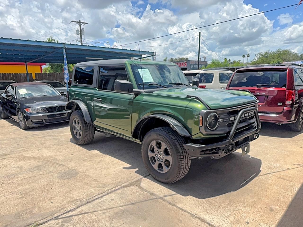 2024 Ford Bronco Big Bend, VIN 1FMDE7AH7RLA34833 — Prior damage history
