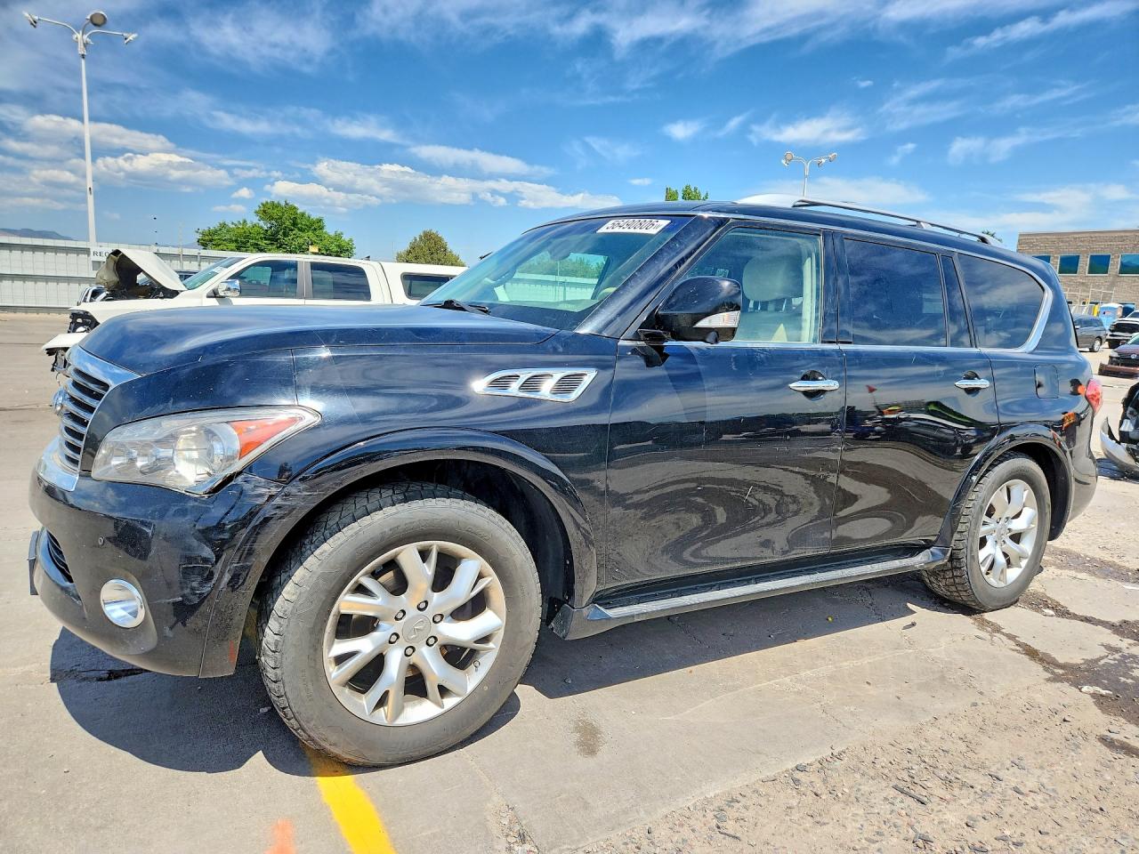 2013 Infiniti QX56, VIN JN8AZ2NC1D9330700 — Undercarriage