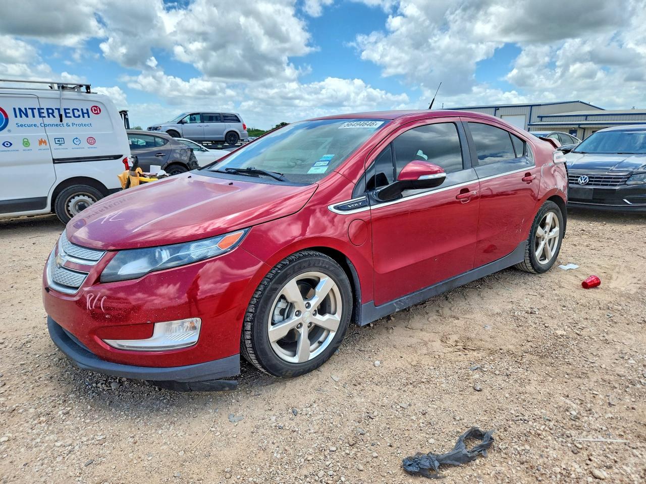 2014 Chevrolet Volt, VIN 1G1RD6E48EU163806 — Rear end