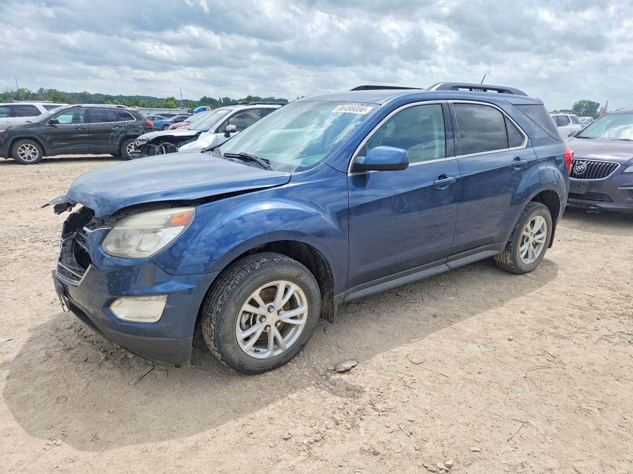 2017 Chevrolet Equinox LT, VIN 2GNFLFEK5H6251573 — Front end