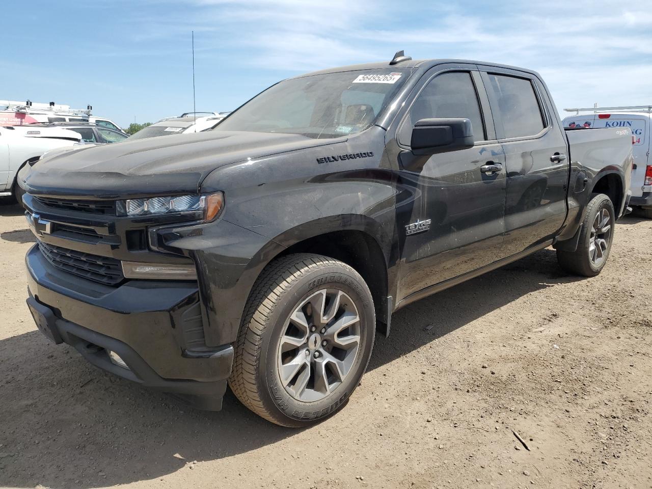 2020 Chevrolet Silverado 1500 RST, VIN 3GCUYEED7LG399279 — Vandalism