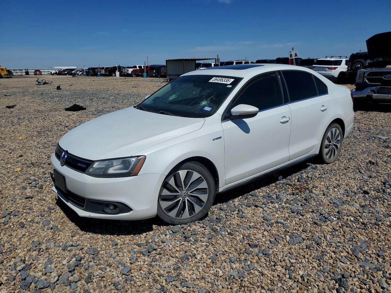 2013 Volkswagen Jetta Hybrid, VIN 3VW637AJ3DM313481 — Hail