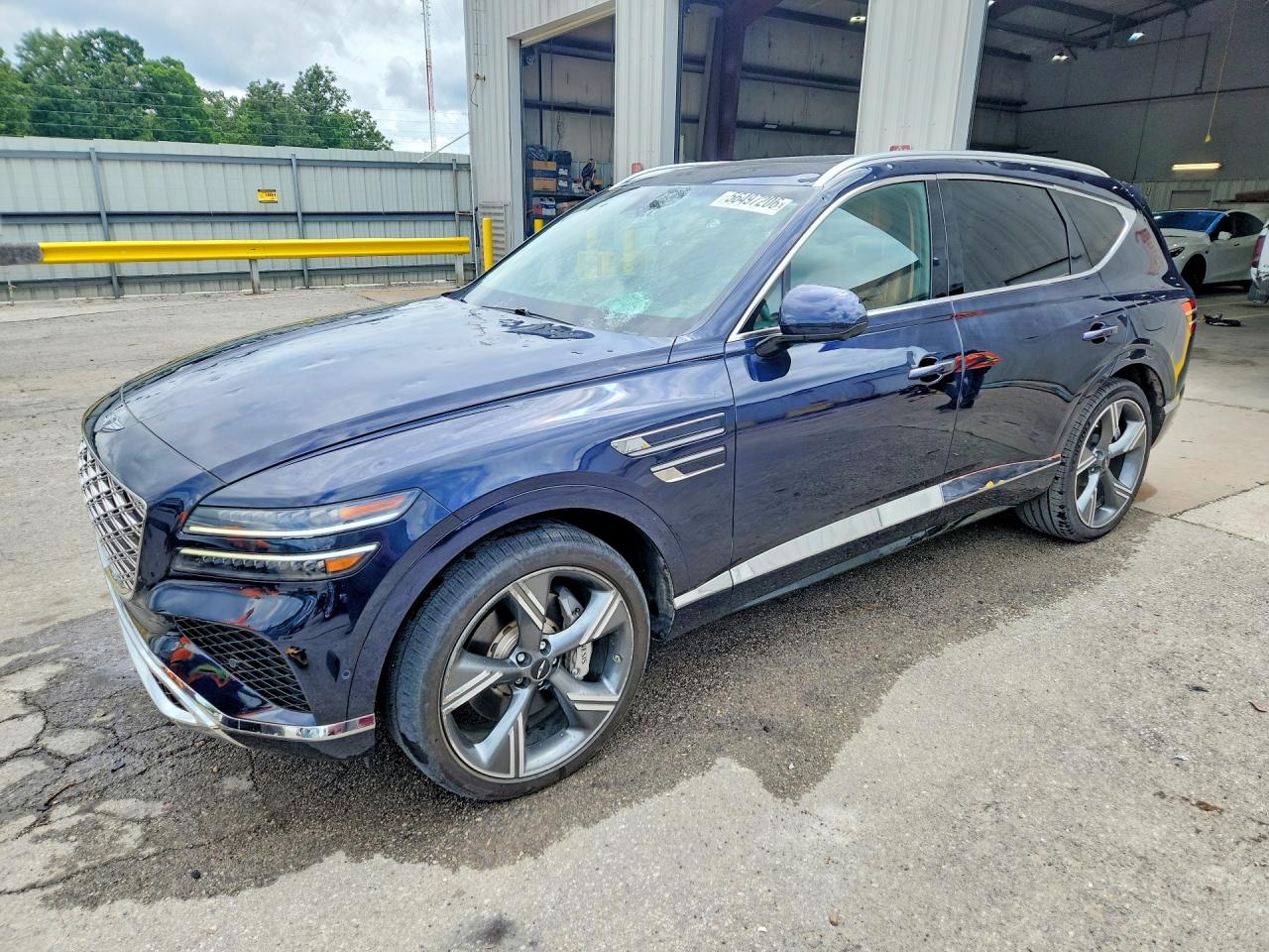 2025 Genesis GV80 Prestige, VIN KMUHEESC7SU221483 — Hail