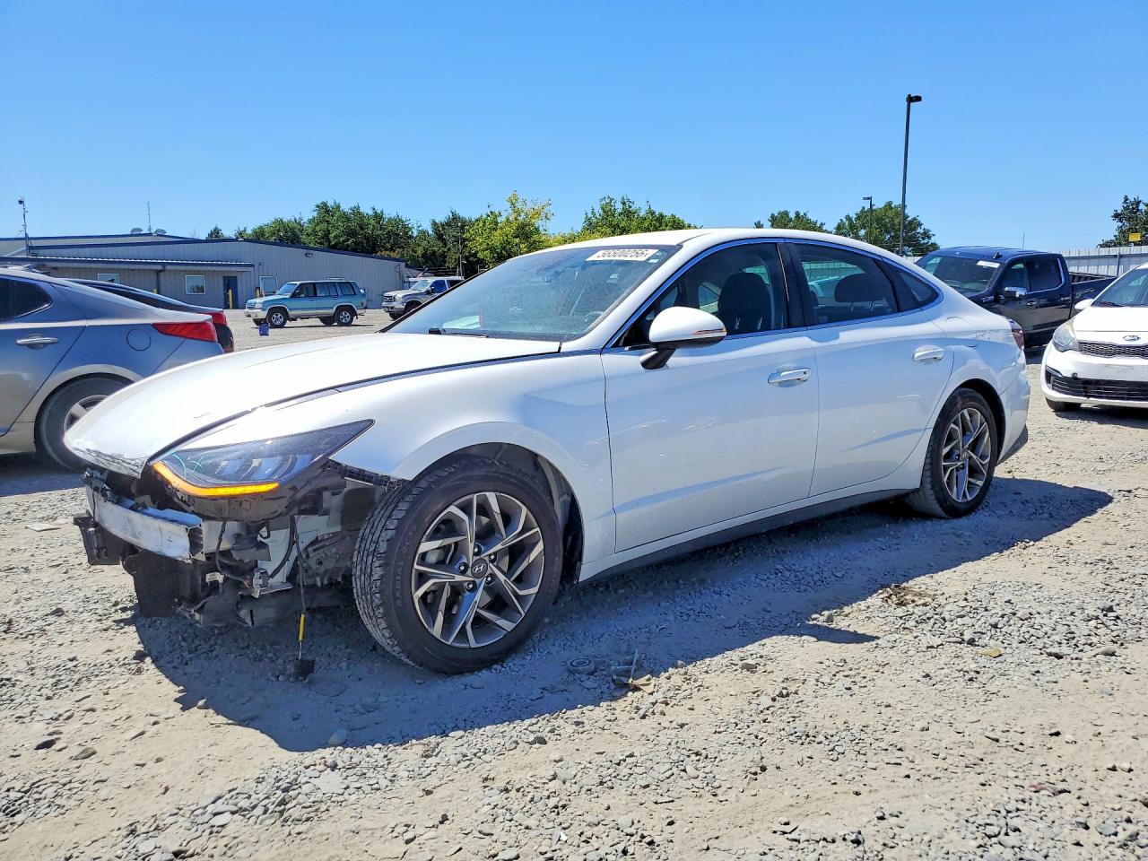 2021 Hyundai Sonata SEL, VIN KMHL64JA6MA166433 — Перед