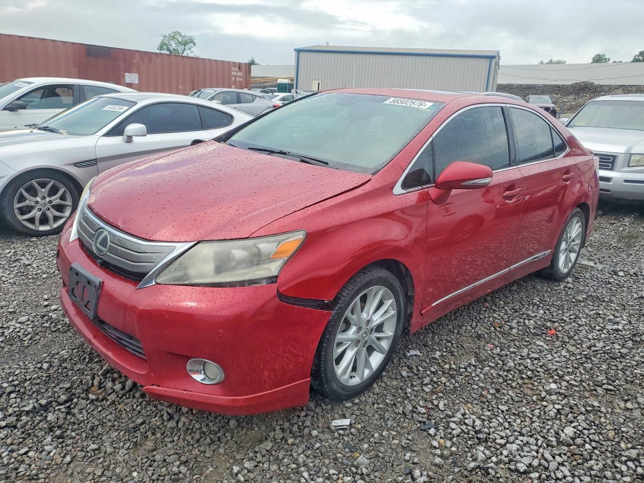 2010 Lexus HS 250h Premium, VIN JTHBB1BA6A2017162 — Undercarriage