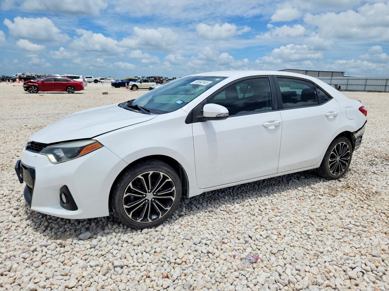 2016 Toyota Corolla S Plus, VIN 2T1BURHE9GC718762 — Rear end