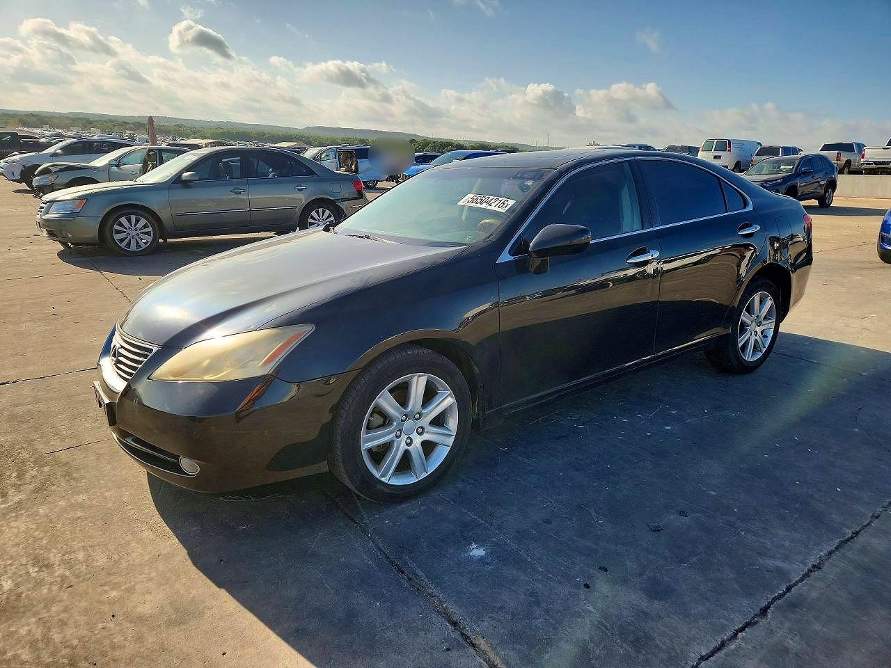 2009 Lexus ES 330, VIN JTHBJ46G892279263 — Front end