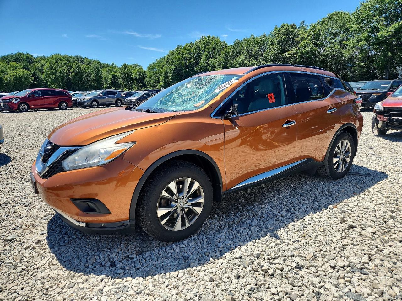2016 Nissan Murano S, VIN 5N1AZ2MH2GN119912 — Roof
