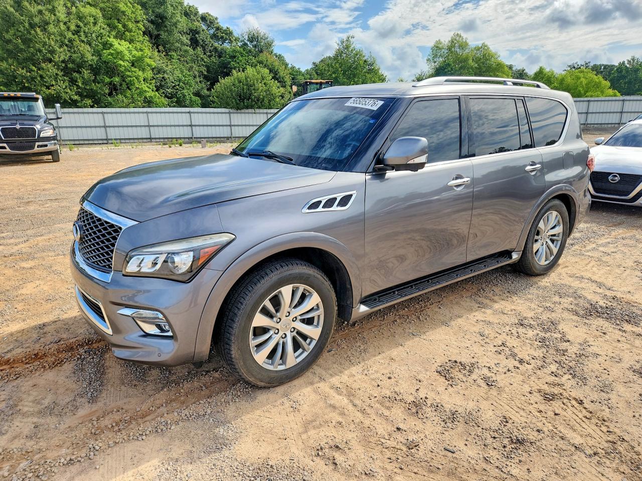 2016 Infiniti QX80, VIN JN8AZ2NEXG9123373 — Rear end