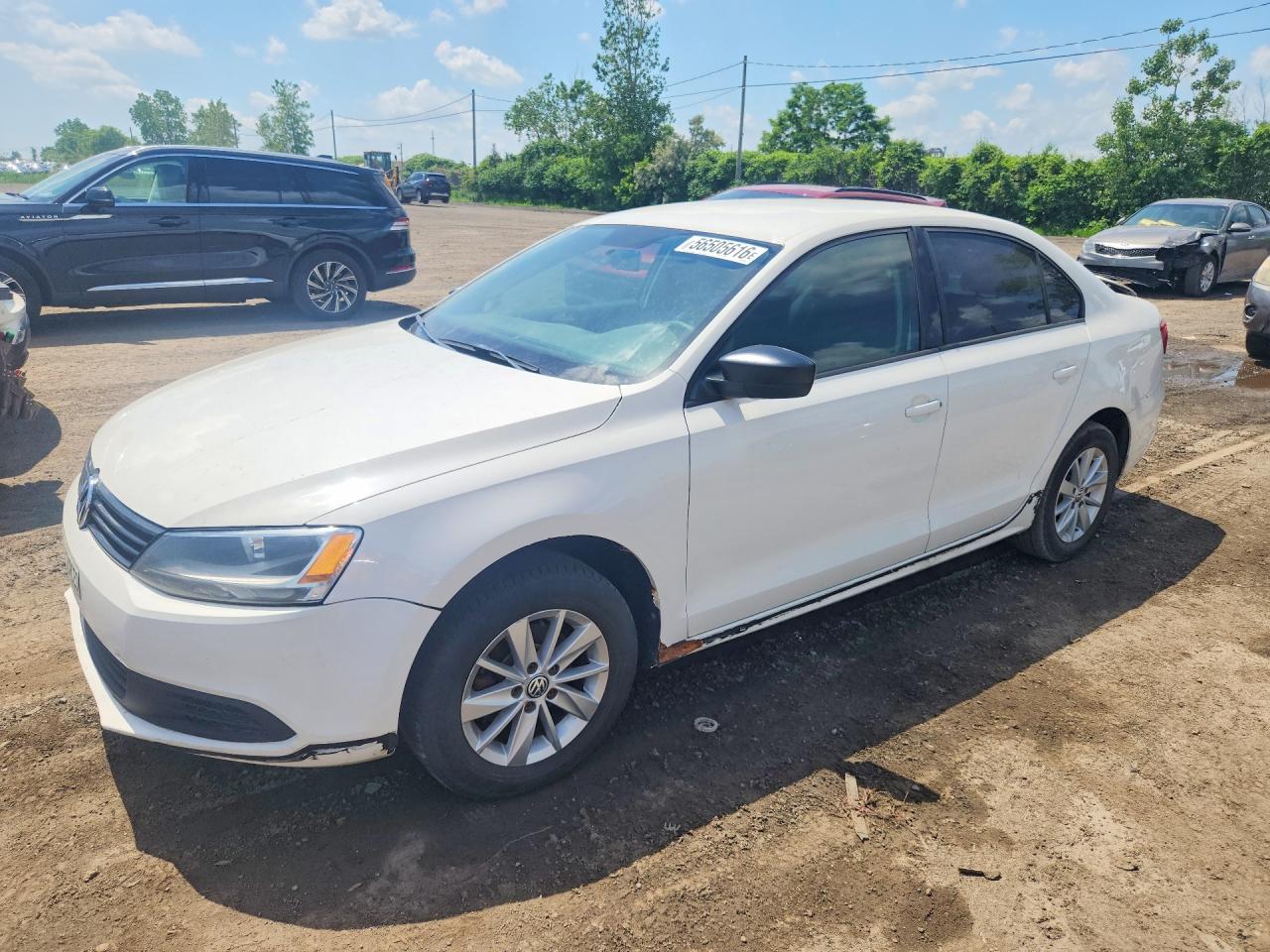 2012 Volkswagen Jetta, VIN 3VW1K7AJXCM364598 — Пожар