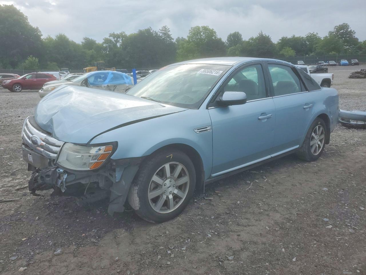2008 Ford Taurus SEL, VIN 1FAHP24W48G174560 — Перед