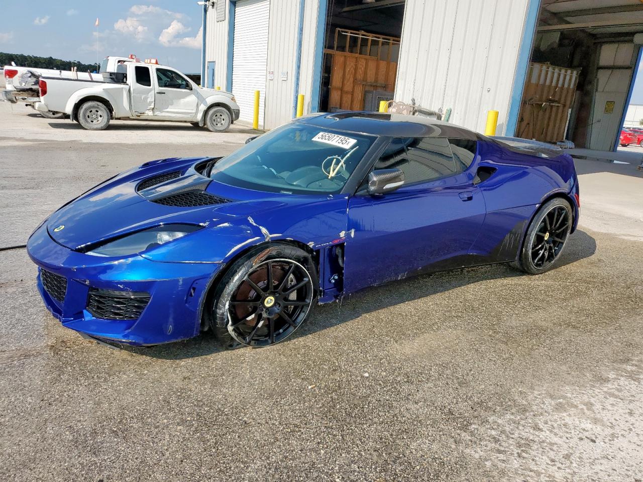 2021 Lotus Evora, VIN SCCLMDDN0MHA10373 — Water / flood