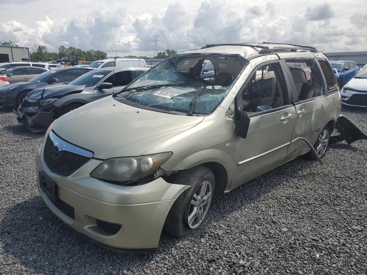 2005 Mazda MPV ES, VIN JM3LW28J050547353 — По всему кузову