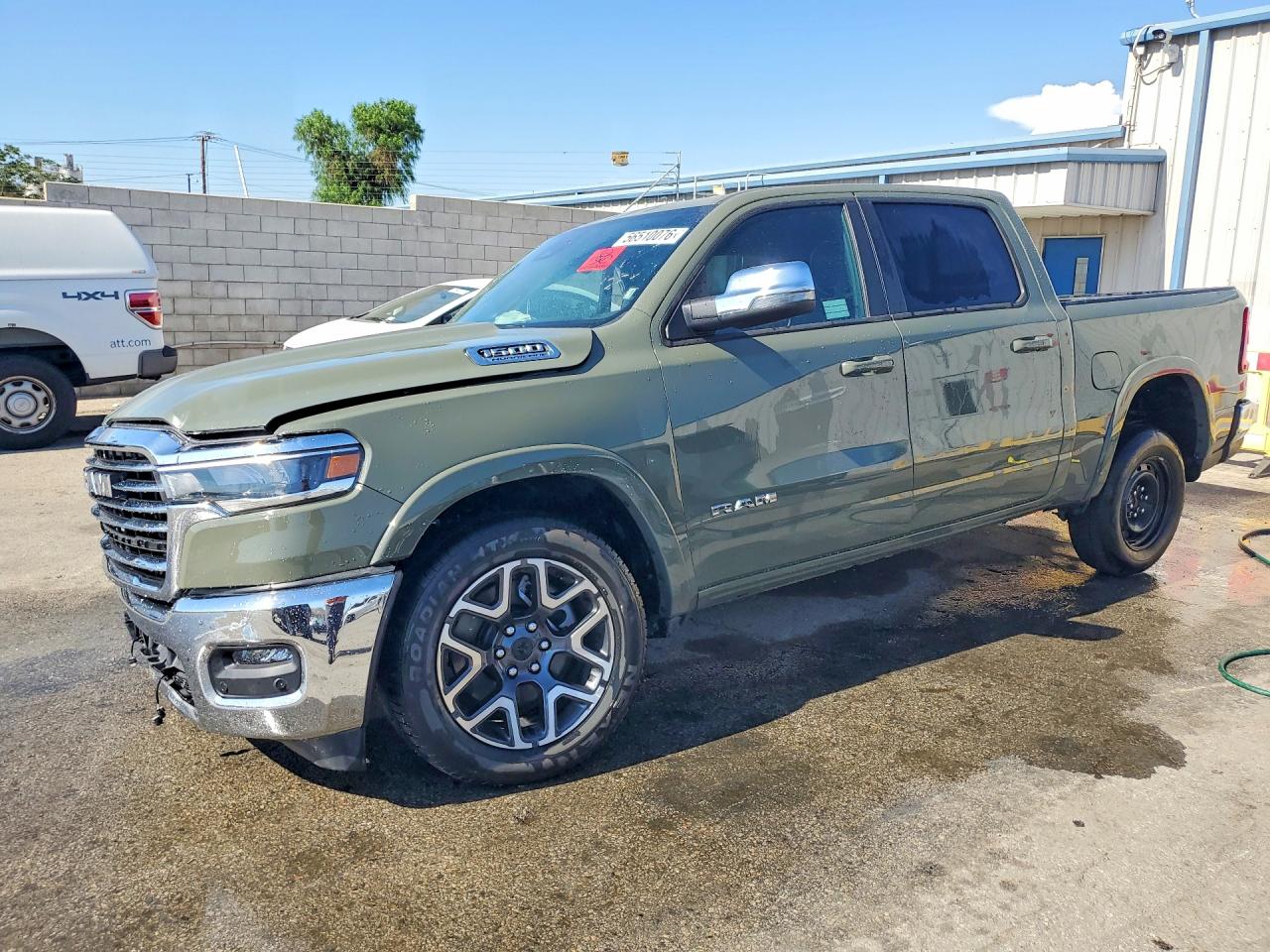 2026 Ram 1500 Laramie, VIN 1C6SRFJP5TN281949 — Front end