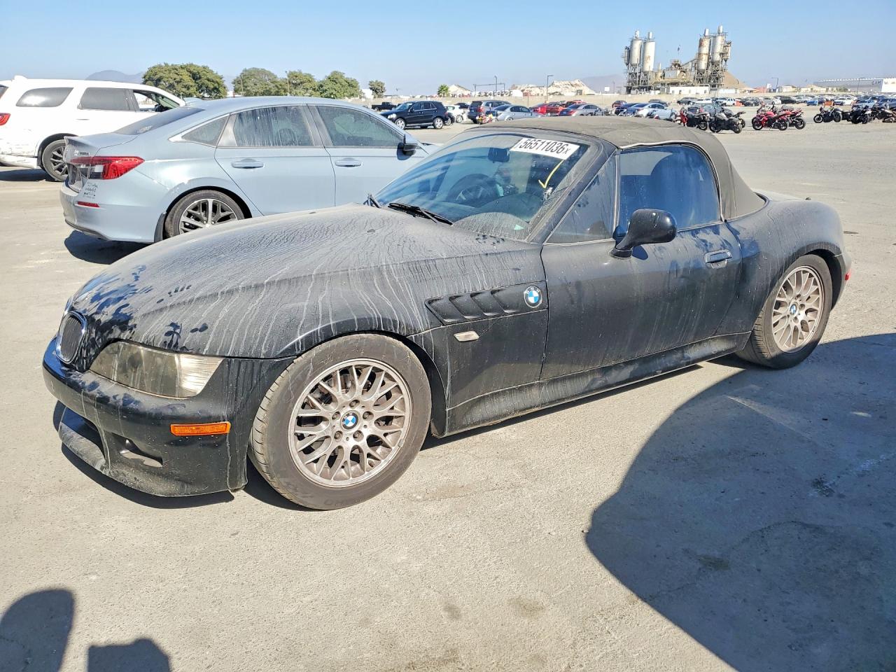 2000 BMW Z3, VIN WBACH3347YLF44012 — Minor dents and scratches