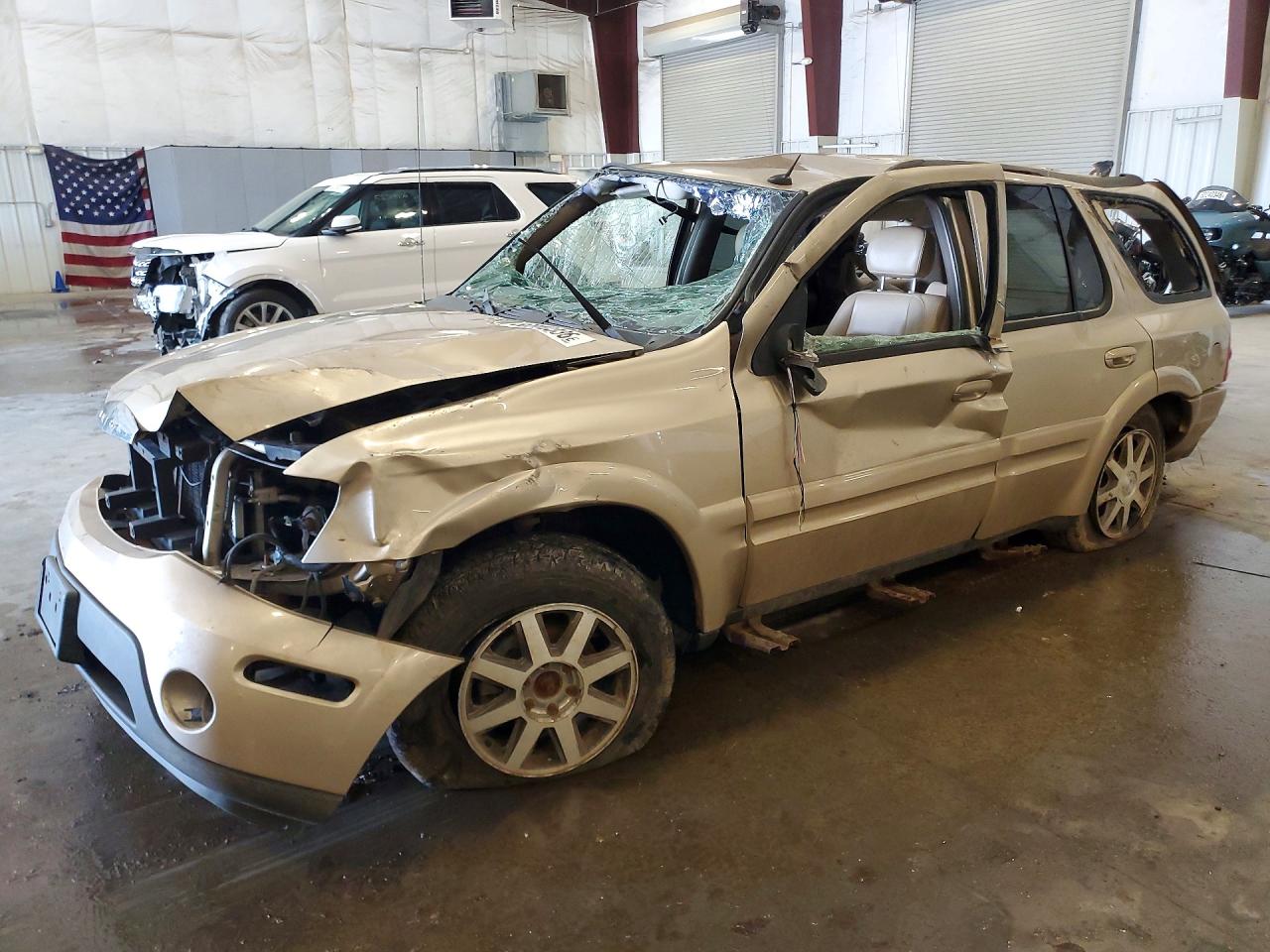 2005 Buick Rainier CXL, VIN 5GADT13S052101256 — Rollover