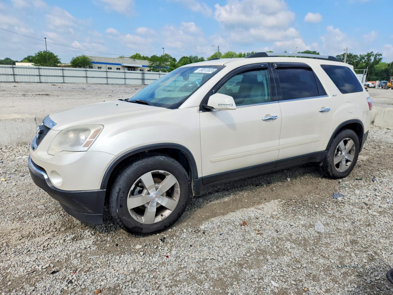 2010 GMC Acadia SLT1, VIN 1GKLVMED9AJ198207 — Engine fire