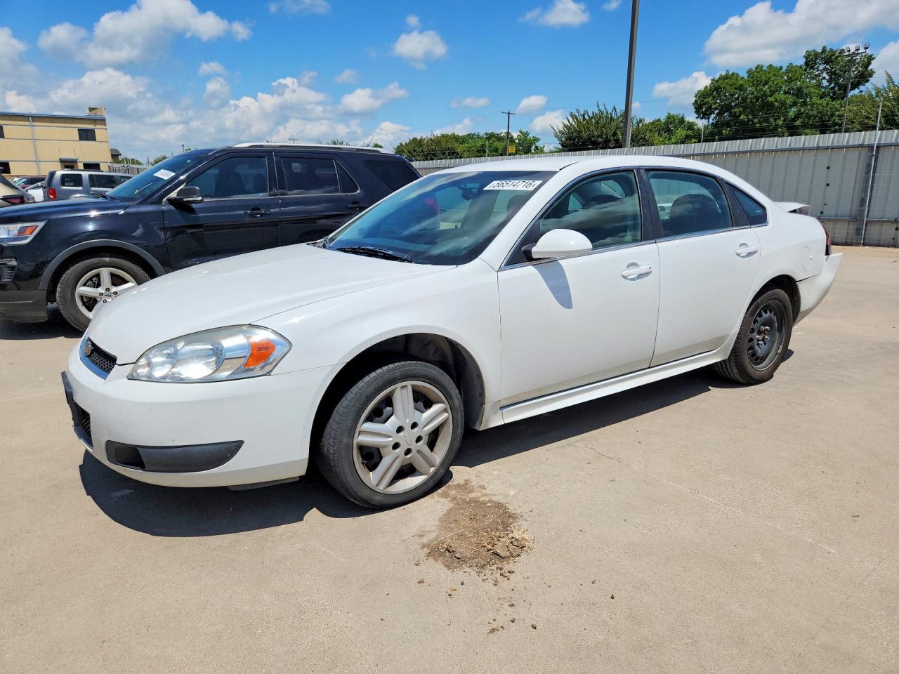 2014 Chevrolet Impala Police Police, VIN 2G1WD5E32E1162151 — Rear end