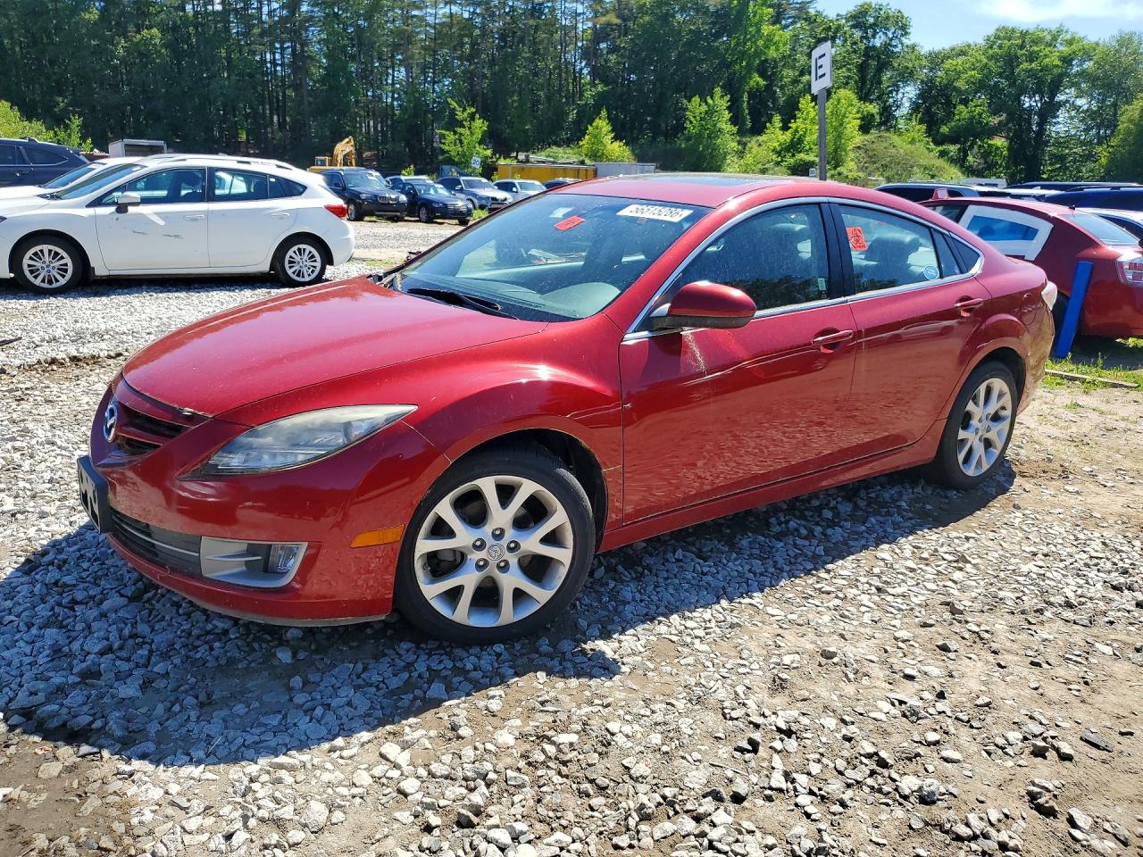 2009 Mazda 6 S Grand Touring, VIN 1YVHP82BX95M06728 — Normal wear