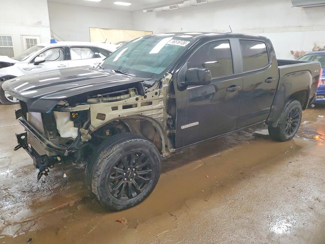 2022 GMC Canyon 4WD Elevation, VIN 1GTG6CEN5N1196831 — Некачественный ремонт