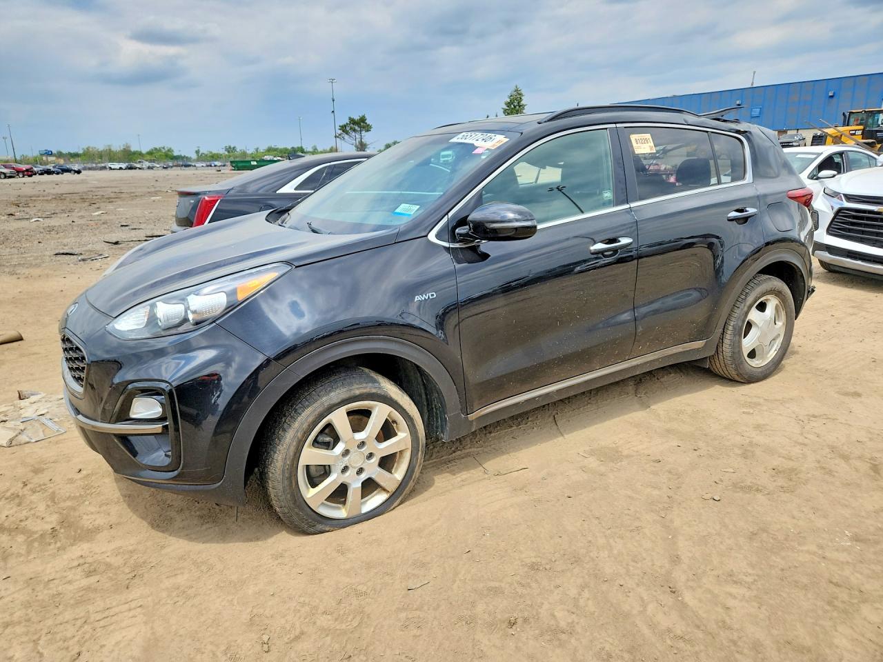 2020 Kia Sportage S, VIN KNDP6CAC8L7730306 — Крыша