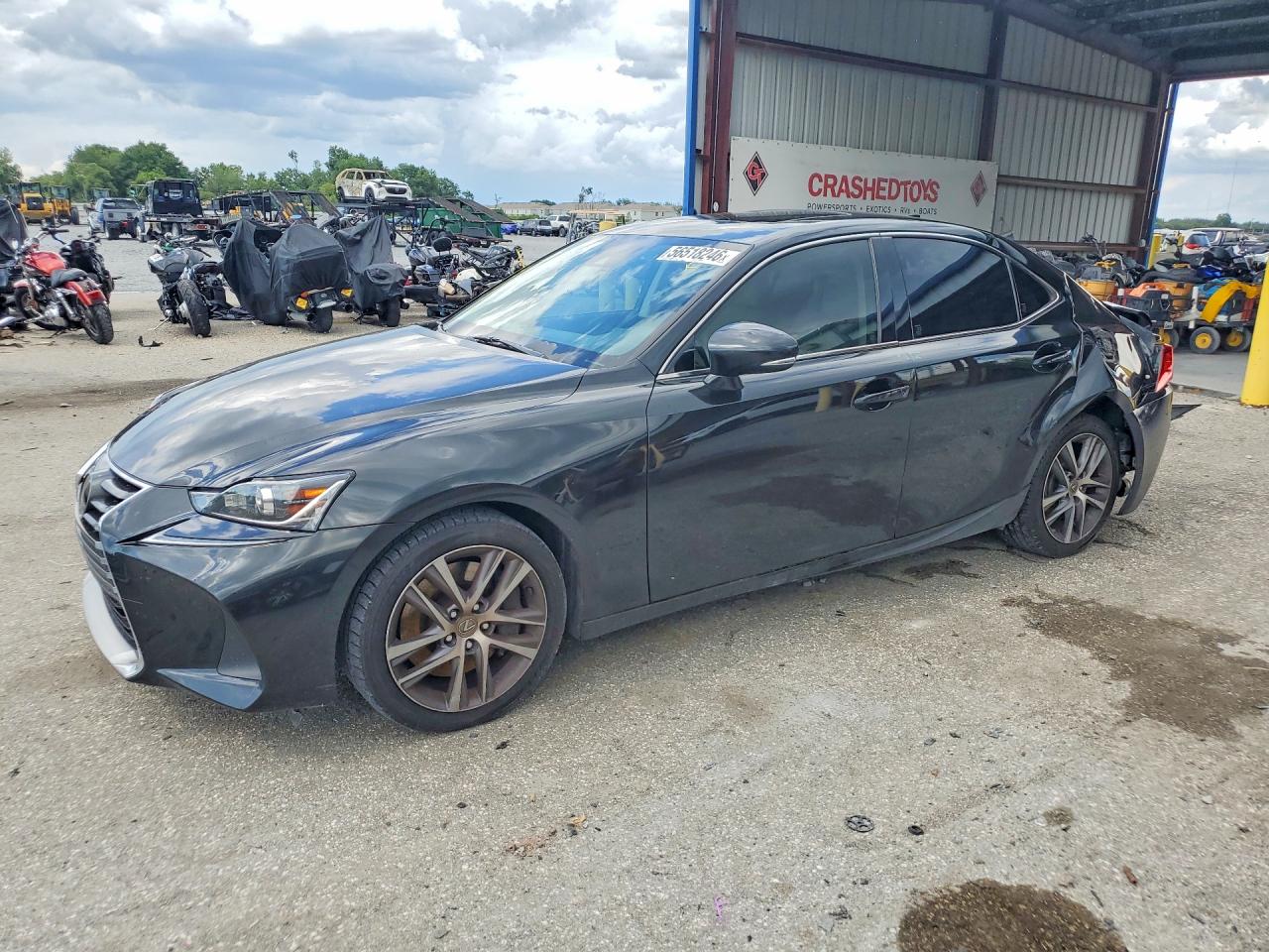 2020 Lexus IS 300, VIN JTHAA1D20L5106473 — Rear end