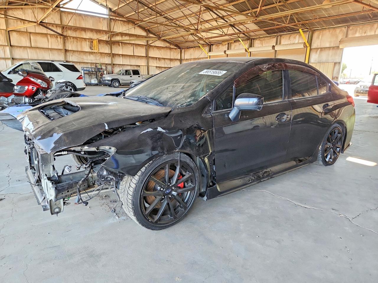2018 Subaru WRX Premium, VIN JF1VA1B66J9800542 — Front end
