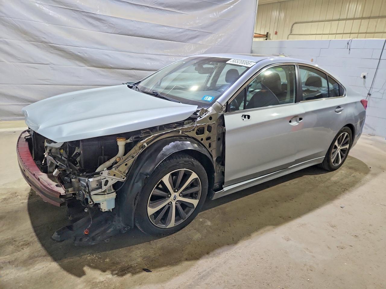 2017 Subaru Legacy Limited, VIN 4S3BNEN67H3006215 — Front end