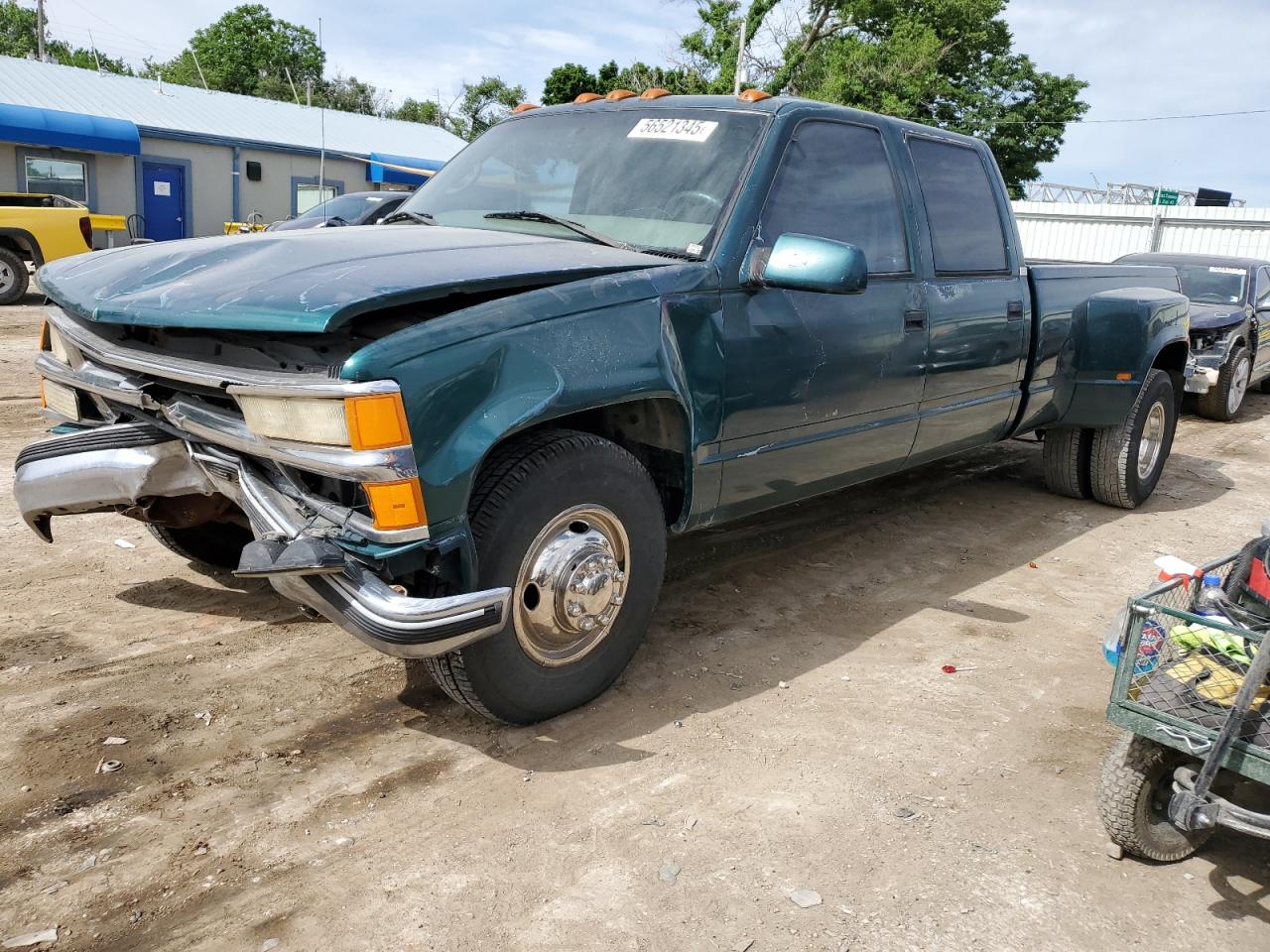 1997 Chevrolet Silverado 3500, VIN 1GCHC33J1VF013991 — Перед