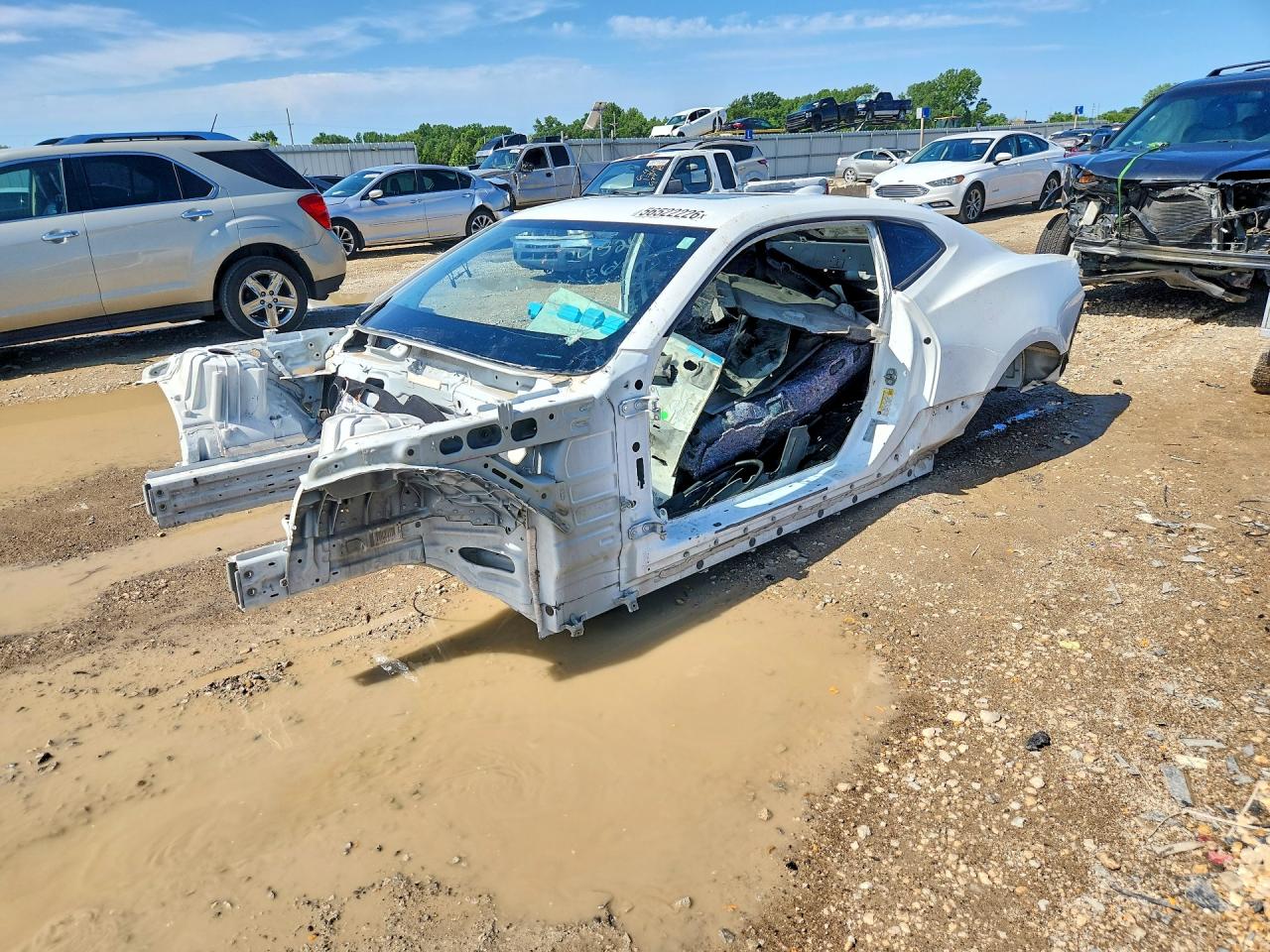 2016 Chevrolet Camaro 2SS, VIN 1G1FH1R76G0162503 — Stripped