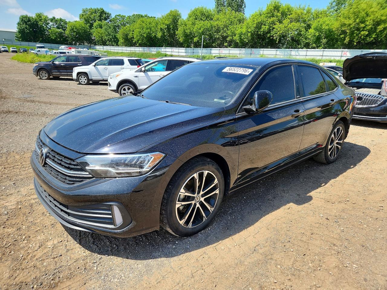 2023 Volkswagen Jetta Sport, VIN 3VWBM7BU4PM009374 — Rear end
