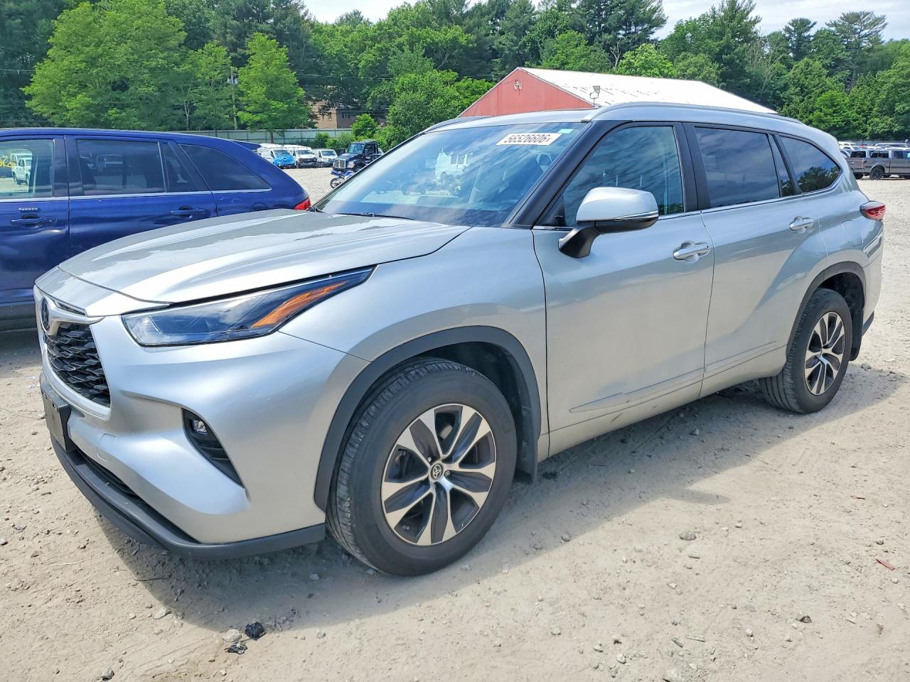 2023 Toyota Highlander Platinum, VIN 5TDKDRBH8PS041150 — Missing or altered VIN