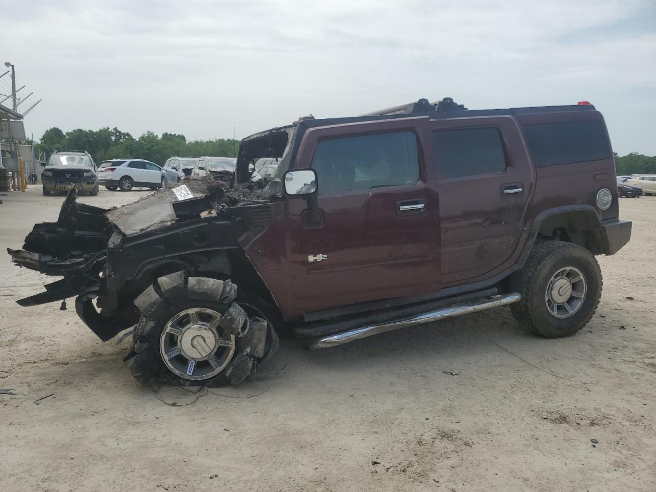 2006 Hummer H2, VIN 5GRGN23U86H118932 — Burn
