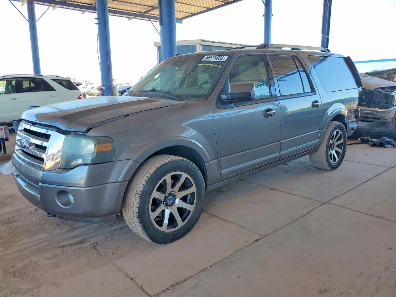 2011 Ford Expedition Max Limited, VIN 1FMJK2A53BEF08551 — Rear end