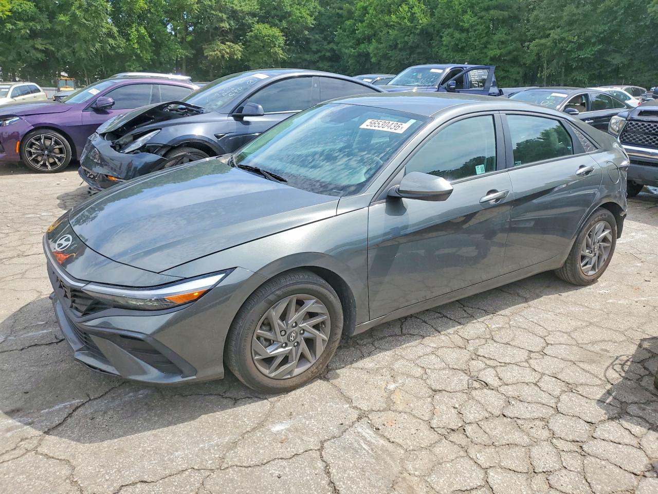 2024 Hyundai Elantra SEL, VIN KMHLM4DG6RU686191 — Rear end
