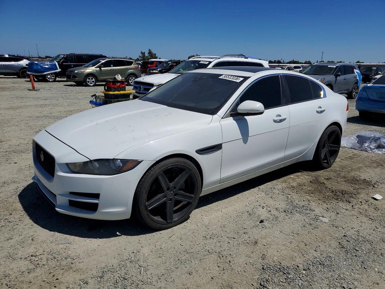 2018 Jaguar XE 25t, VIN SAJAR4FX7JCP38885 — Undercarriage