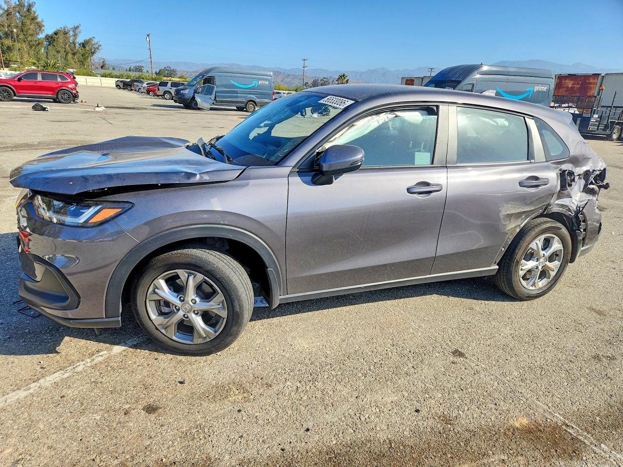 2025 Honda HR-V LX, VIN 3CZRZ1H39SM745213 — Side