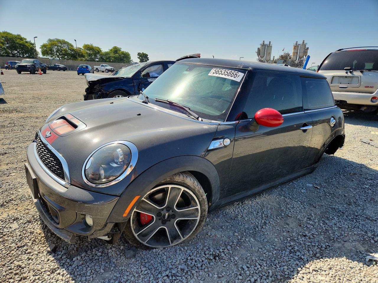 2013 MINI Hardtop S, VIN WMWSV3C52DT392502 — Rear end