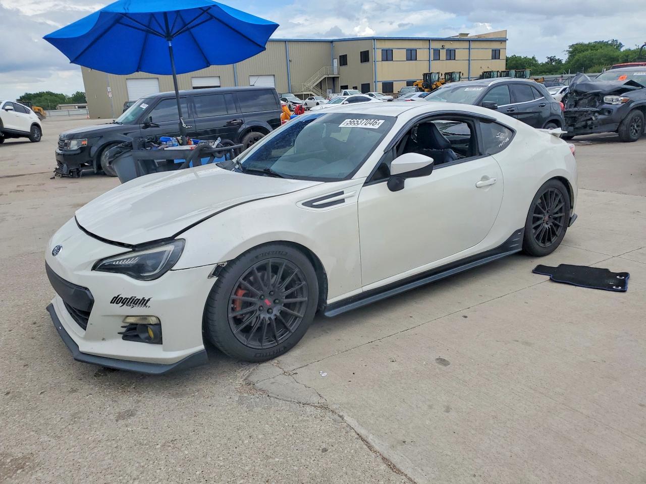 2015 Subaru BRZ Limited, VIN JF1ZCAC10F9601217 — Roof